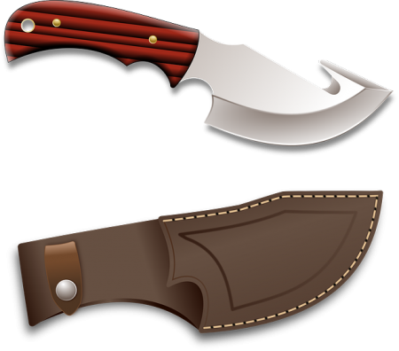 Разновидность ножей, которые очень любят как охотники, так и рыбаки.